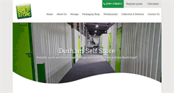 Desktop Screenshot of durhamselfstore.com